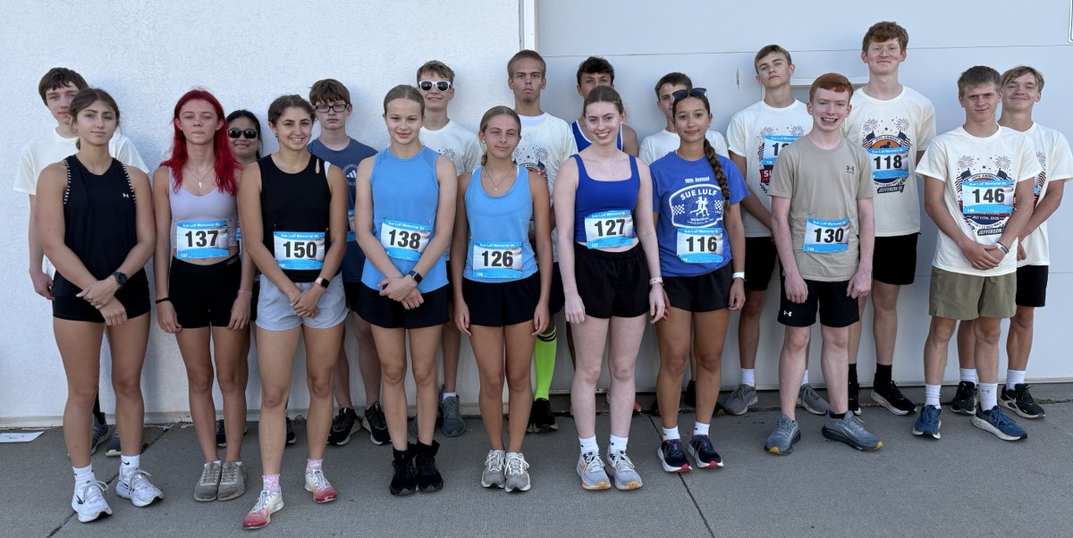 EpjCC's tweet photo. Great job EPJ runners this morning at the annual Sue Lulf Memorial Road Race. Keep up the great work. https://t.co/ALobdtnJbT