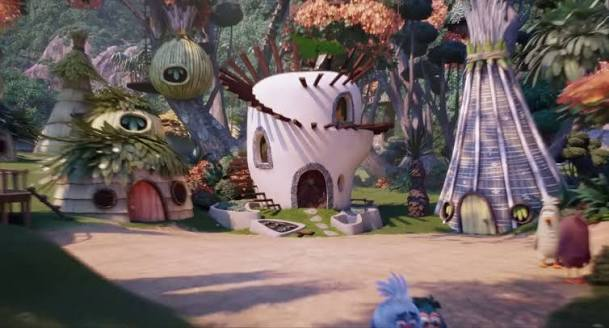 DefaultL0rd's tweet photo. angry birds 2 is funny asf but i don't like how they abandoned all the "tribe bird structures" aesthetic. The eagle island is so modern for no reason, and wtf is this Mighty eagle flashback. https://t.co/5mMKgyTm32
