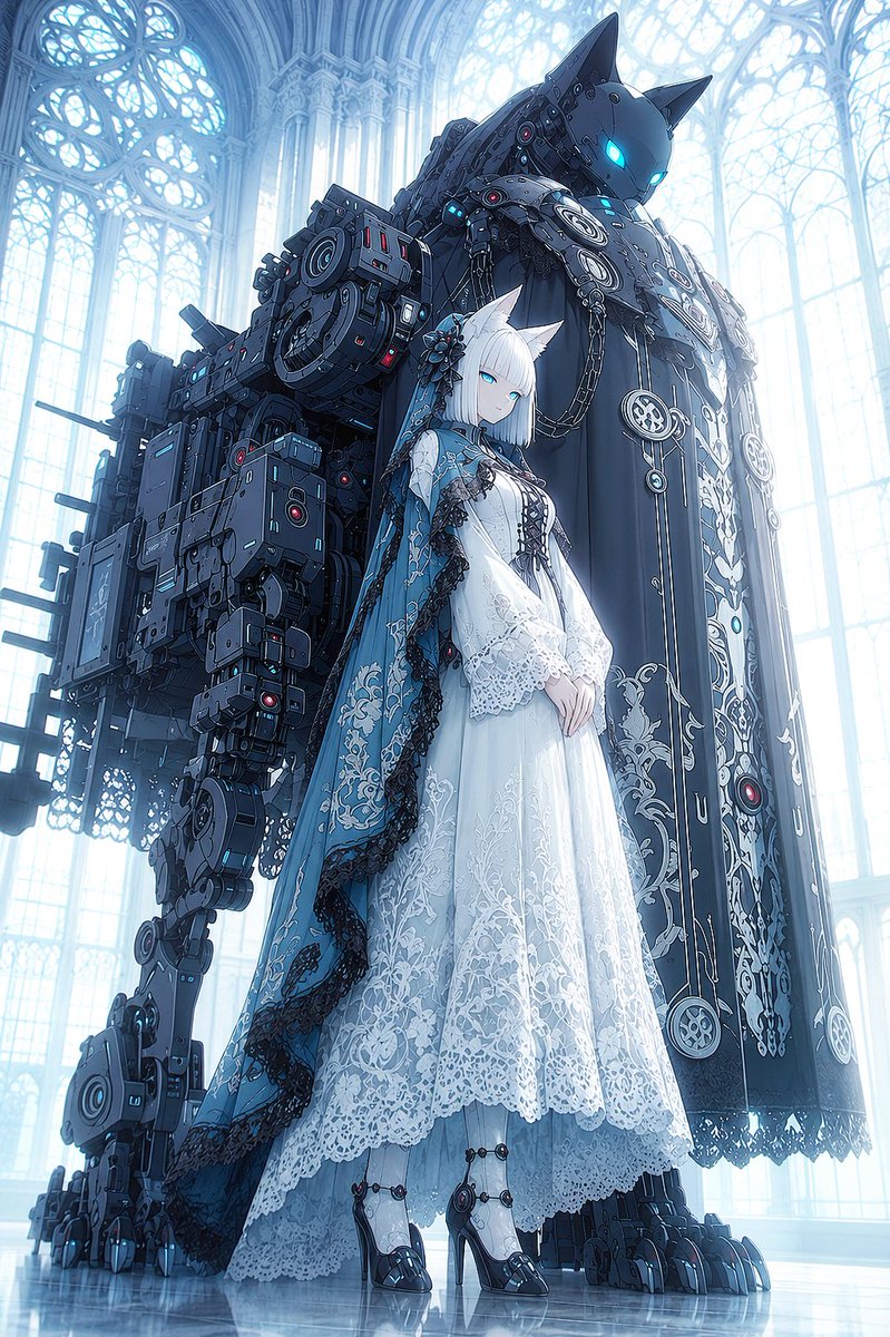 rin22cal51yn's tweet photo. Ceremony of the White Bride and Black Guardian https://t.co/ck4PMluAzb