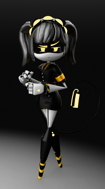 TheEyeWorkshop's tweet photo. almost done with the Universial Drones Base Rig (there are just polishes &amp; fixes I got left but clothing and hat/hair are basically done)
these 4 + the regular basic worker drone will be included in the model itself for people to have fun with
#glitchproduction #murderdrones https://t.co/4N3tvehnN3