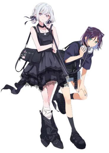 AmethystOscuras's tweet photo. Iroha and Yachiyo from the collab look so good together I can't stop thinking about them https://t.co/H8KS3j1gLe