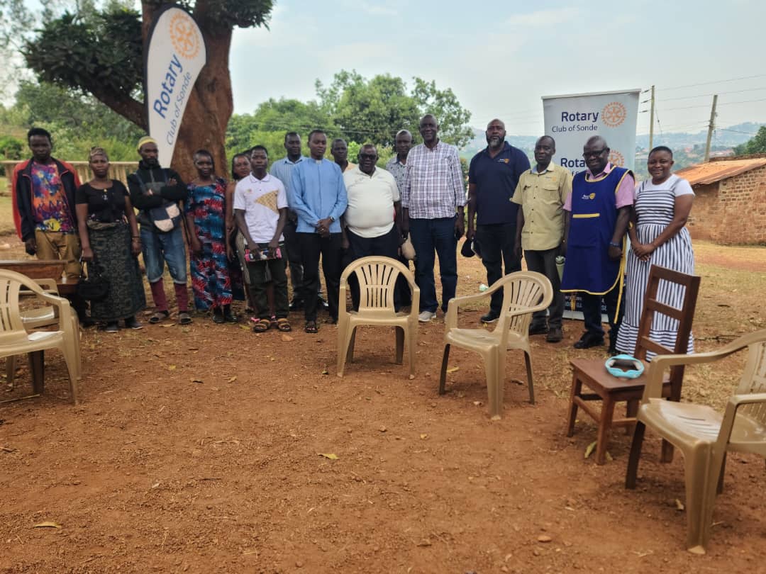 SondeRotary's tweet photo. Listening first. Building partnerships. Creating lasting impact.

Today, @SondeRotary  President @DavidNsalasatta  led a team of Sonde Models to Mpigi District for a community needs assessment, engaging local leaders and the community to identify priorities that will shape sustainable service projects for RY 2026/2027. 

The meeting was attended by members of @RCKatende (@rotaryd9214) who are key partners already implementing community initiatives in the area.

The meeting was hosted by the community at Ssekazza Memorial C.O.U Primary School led by LC I Chairperson John Kalyesubula and Parish Priest Rev. Abel Amanya.

They outlined critical development priorities including access to safe water and sanitation (WASH), literacy enhancement, community economic empowerment, road safety, and child protection.

The visit marks the first step in @rotaryd9213's approach to service; listening to communities before designing solutions.
#RotayEyamba
#RotaryKonyo