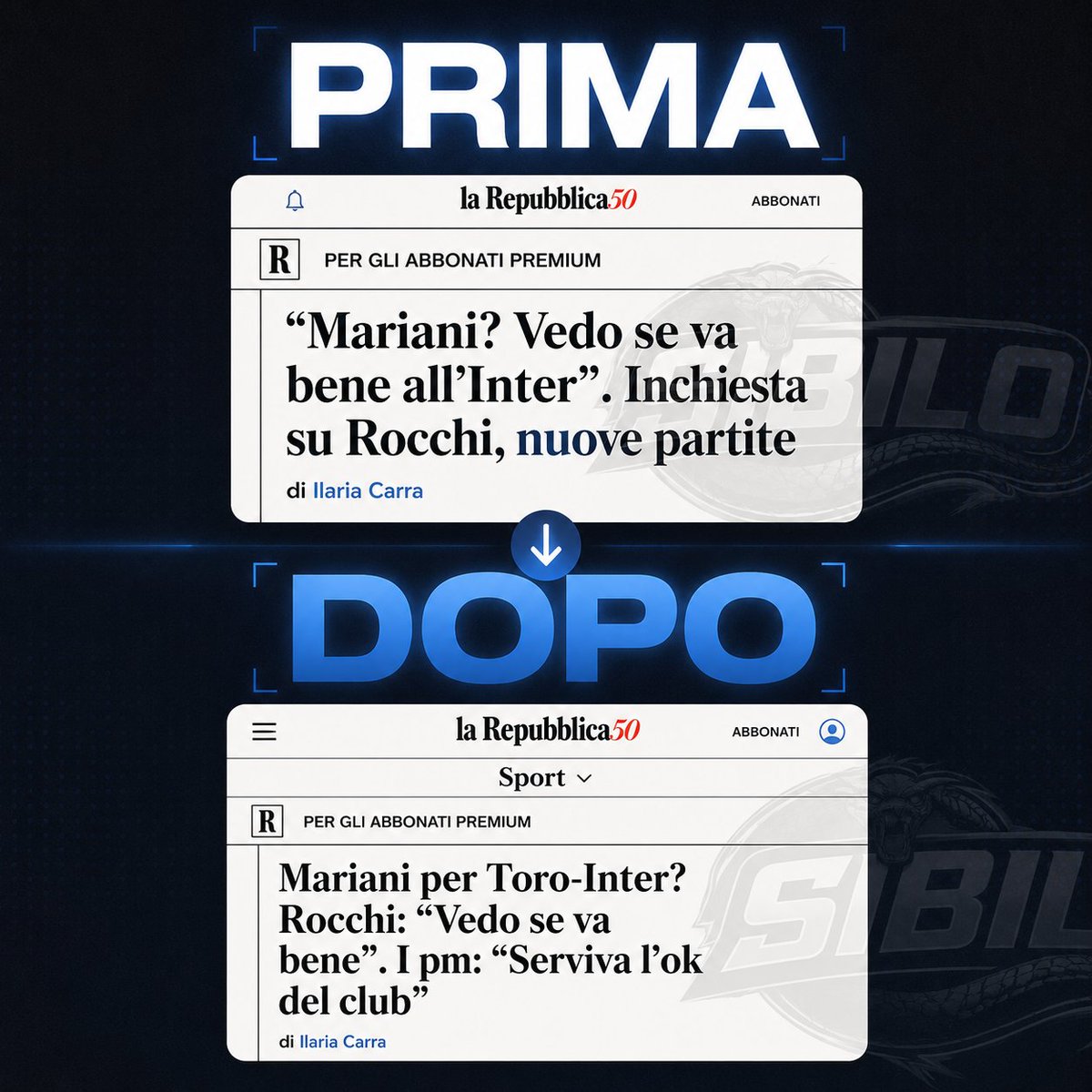 76Pier1's tweet photo. @Banjo_009 @petitoblu @milan_day @FIGC @andreaabodi #repubblica
Ovviamente non ti sei accorto che hanno modificato tutto 🤣🤣 #biretrocessi https://t.co/kSffZdRZYL