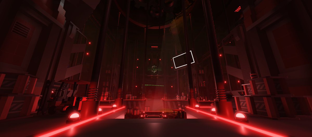 Nate_Games50's tweet photo. Pretty sure I'm allowed to post this, but here is a SCRAPPED lobby for an Asym game called EAO! I'm really proud how this turned out, even if scrapped. #Asym #RobloxStudio https://t.co/xaBut9B7y9