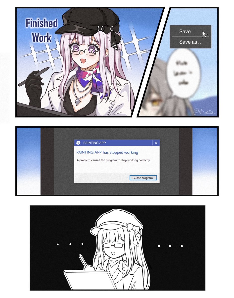 nirvelia_'s tweet photo. Paint but the T is silent #honkaistarrail #hsrcreators https://t.co/8eiB2viqwL