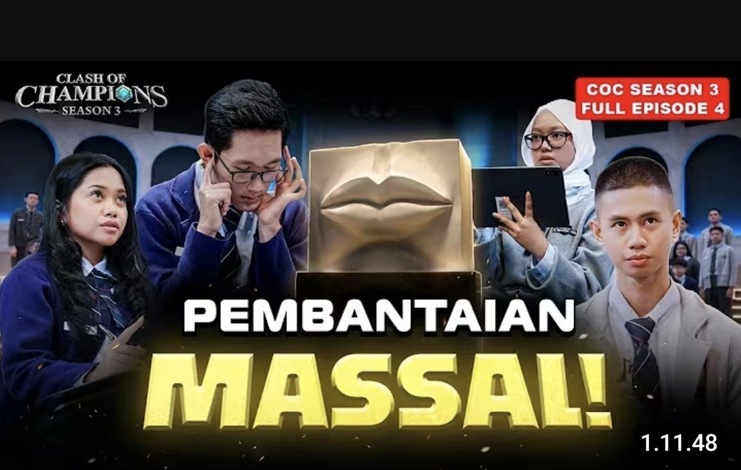 SaAlpn's tweet photo. Ternyata yg jadi  lord nya udah d spill di   thumbnail youtube nya 
Kren bgt kafka🤩
#coc https://t.co/hLuOgyO0Ik