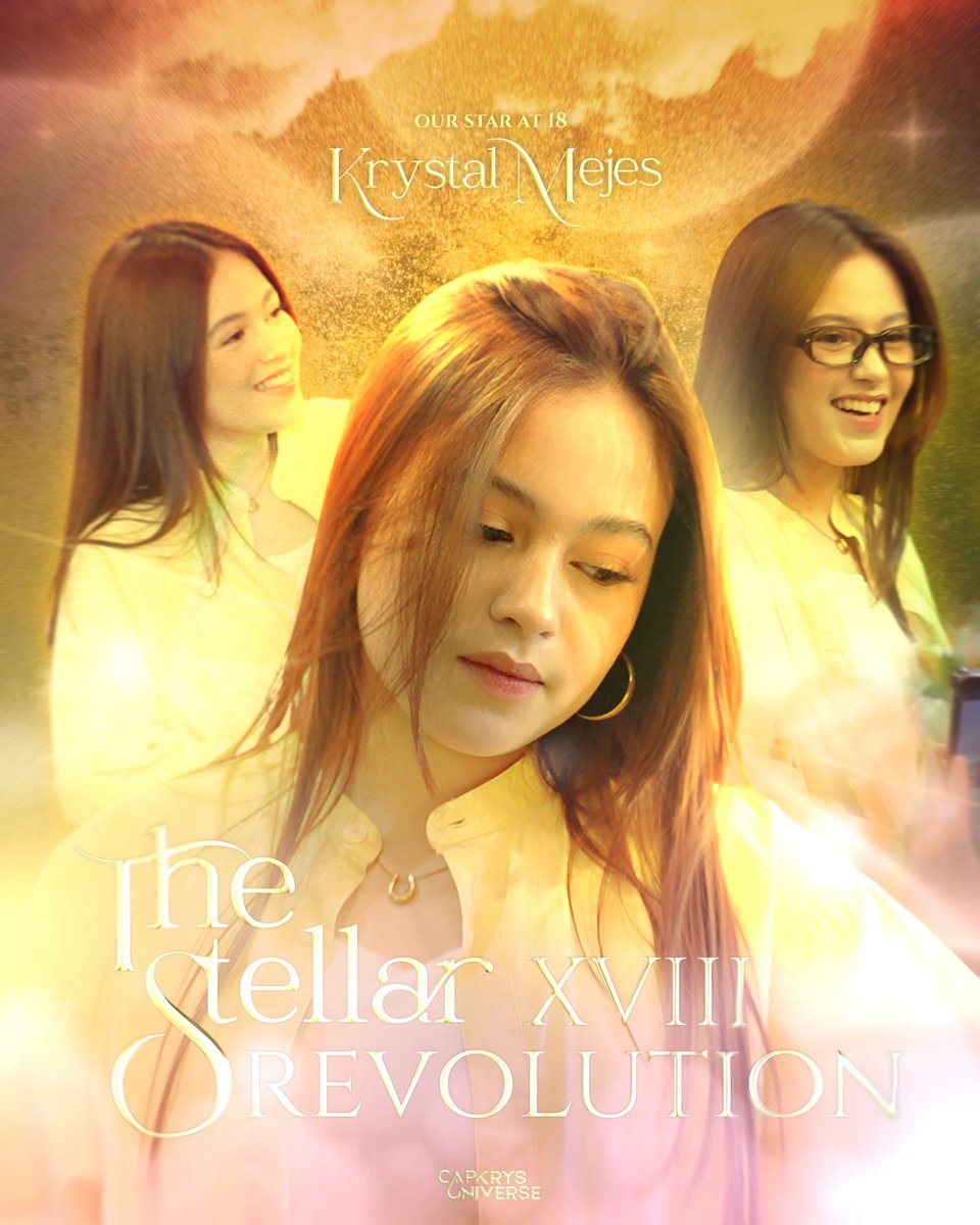capkrysuniverse's tweet photo. 𝐓𝐇𝐄 𝐒𝐓𝐄𝐋𝐋𝐀𝐑 𝐗𝐕𝐈𝐈𝐈 𝐑𝐄𝐕𝐎𝐋𝐔𝐓𝐈𝐎𝐍

Happy 18th Birthday, @krystamejesz! 

Today marks a beautiful milestone as you officially step into adulthood, and we couldn’t be prouder to celebrate this special day with you.

It feels like only yesterday we were watching the little girl who effortlessly stole hearts with her undeniable talent. Through the years, we’ve had the privilege of witnessing you grow—not only as an artist, but as a kind, humble, and inspiring young woman. Watching you blossom into the person you are today has been a joy, and it’s a journey we’re truly grateful to have been part of.

As you begin this new chapter, we hope you continue to embrace life with the same warmth, sincerity, and courage that have always defined you. May adulthood bring you endless opportunities, meaningful experiences, genuine happiness, and the freedom to chase every dream your heart desires.

Thank you for allowing us to grow alongside you. Your light has inspired countless people, and we’re excited to continue cheering you on through every milestone, every achievement, and every dream yet to come.

May this new chapter be your brightest one yet and may you remain the brightest star in the sky. We are, and always will be, so proud of you. We love you, our Tala! 

KRYSTAL MEJES TURNS EIGHTEEN 
#TALA18DDAY