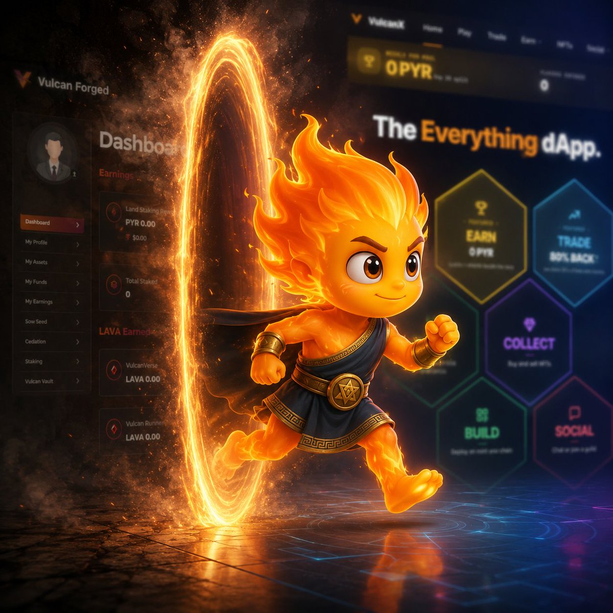 VulcanForged's tweet photo. This isn't hype - it's happening.

You'll struggle to keep up with us.

🔥 More players.
🏆 More competition.
🎁 More rewards.
⚒️ More PYR utility.

The ecosystem is growing every single day.

Don't just watch it happen.

Be part of it.

#VULCANX https://t.co/sArIZKaFmK