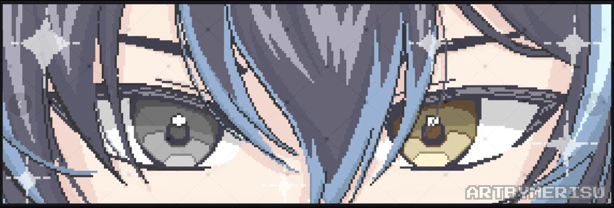 artbymerisu's tweet photo. ‼️ART RAFFLE ‼️

I need samples for my newest service 🥺🫶✨

To join:
1. Like + RT this tweet (Follow me is optional)
2. Show me your OC! (must be clear view of the face)

Two winners will get a free pixel eye banner!
Deadline: END OF JULY
#artraffle #artmoots #moots https://t.co/qV0ENd8r1b