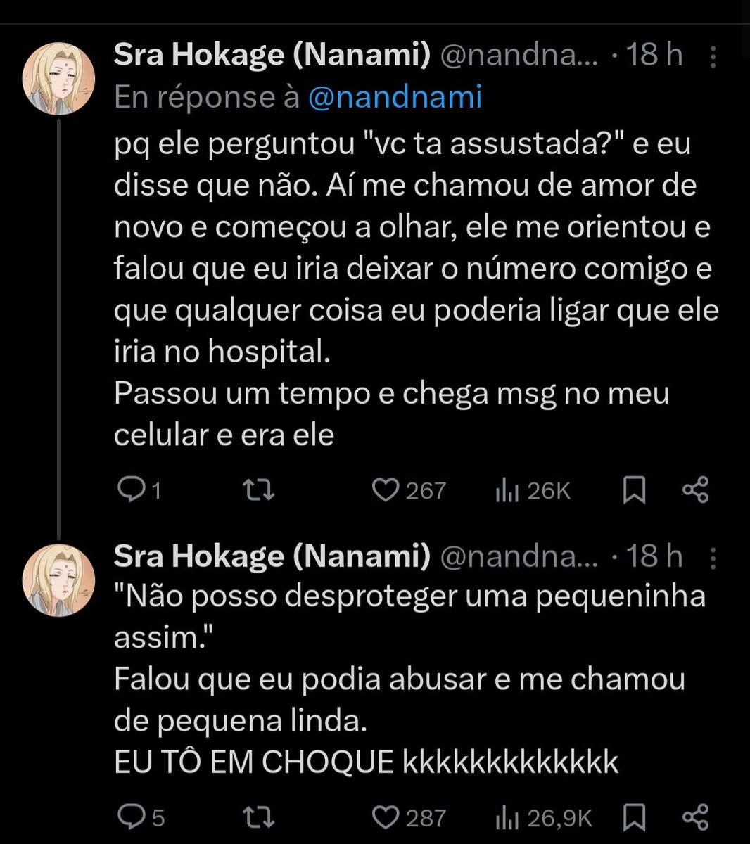 luansant's tweet photo. @Ga_bytes @nandnami Eu tinha printado pra mandar mas te marquei aqui logo. A gata deve ter ficado com raiva de começar a viralizar e fechou a conta kkkkkk https://t.co/usoaT3TmcQ