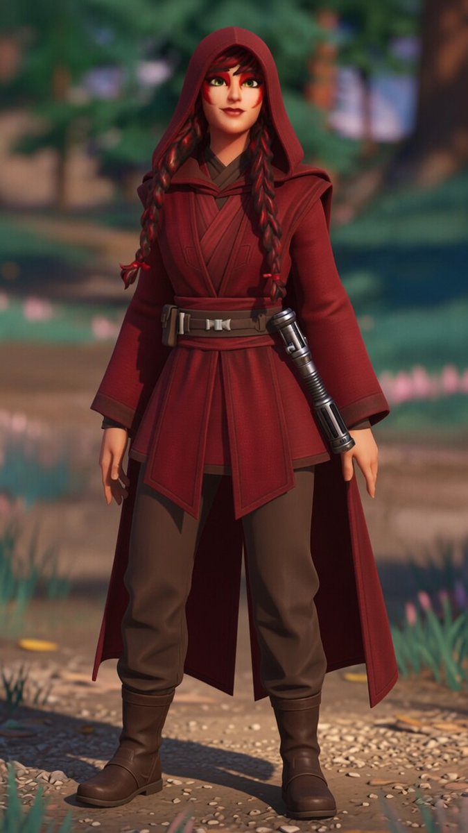 BYKTM1's tweet photo. Jedi-style fable and it would look incredible on her @Fortnite @starwars  #Fortnite #Fortniteconcept #FortniteGameplay #FortniteBR #FortniteCommunity https://t.co/f5FDn5SYD9
