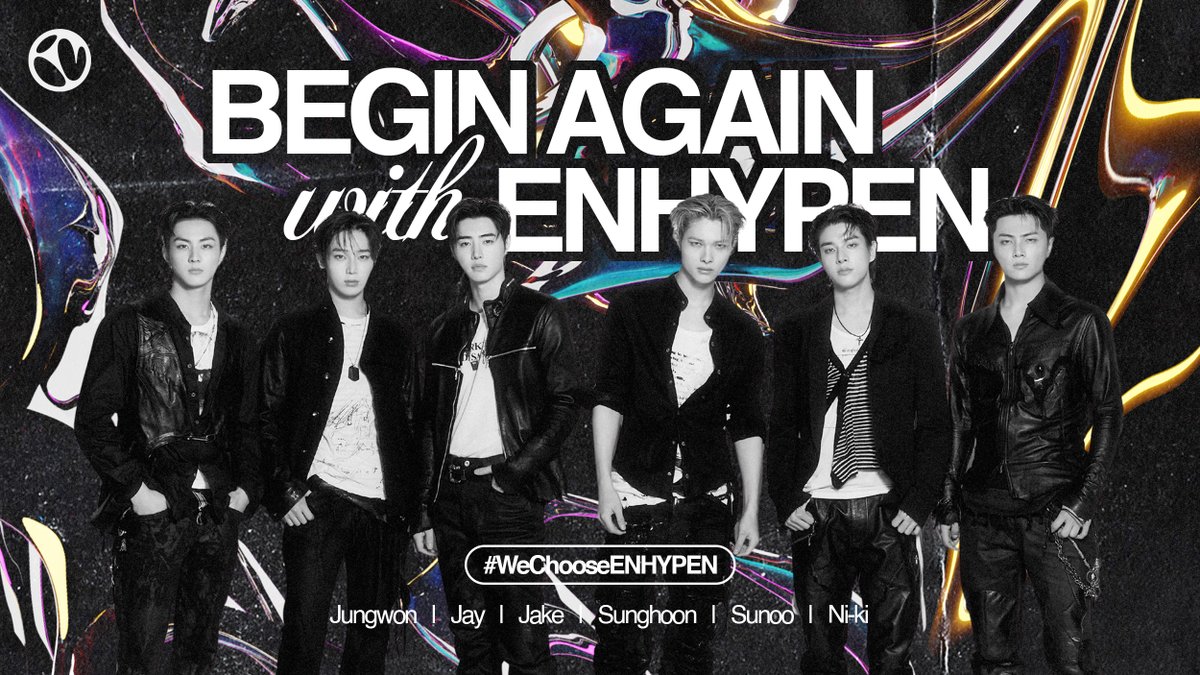 enhypenupdates's tweet photo. Jungwon spoke with honesty and courage—not only as a leader, but as someone carrying the thoughts and feelings of all six members.

As ENGENEs, the greatest gift we can give them right now is our unwavering love and reassurance. Let's show them that we are fans who choose kindness, who respect their voices, who trust them, and who will continue to stand beside them. May our words become a source of comfort and strength for them, just as they have always been one for us.

Please leave kind messages for Jungwon, Jay, Jake, Sunghoon, Sunoo, and Ni-ki on X and Weverse. Let them know they're loved, appreciated, and heard.

Let's choose compassion. Let's choose respect. Let's choose ENHYPEN.

BEGIN AGAIN WITH ENHYPEN
#WeChooseENHYPEN #ENHYPEN #엔하이픈 @ENHYPEN_members @ENHYPEN