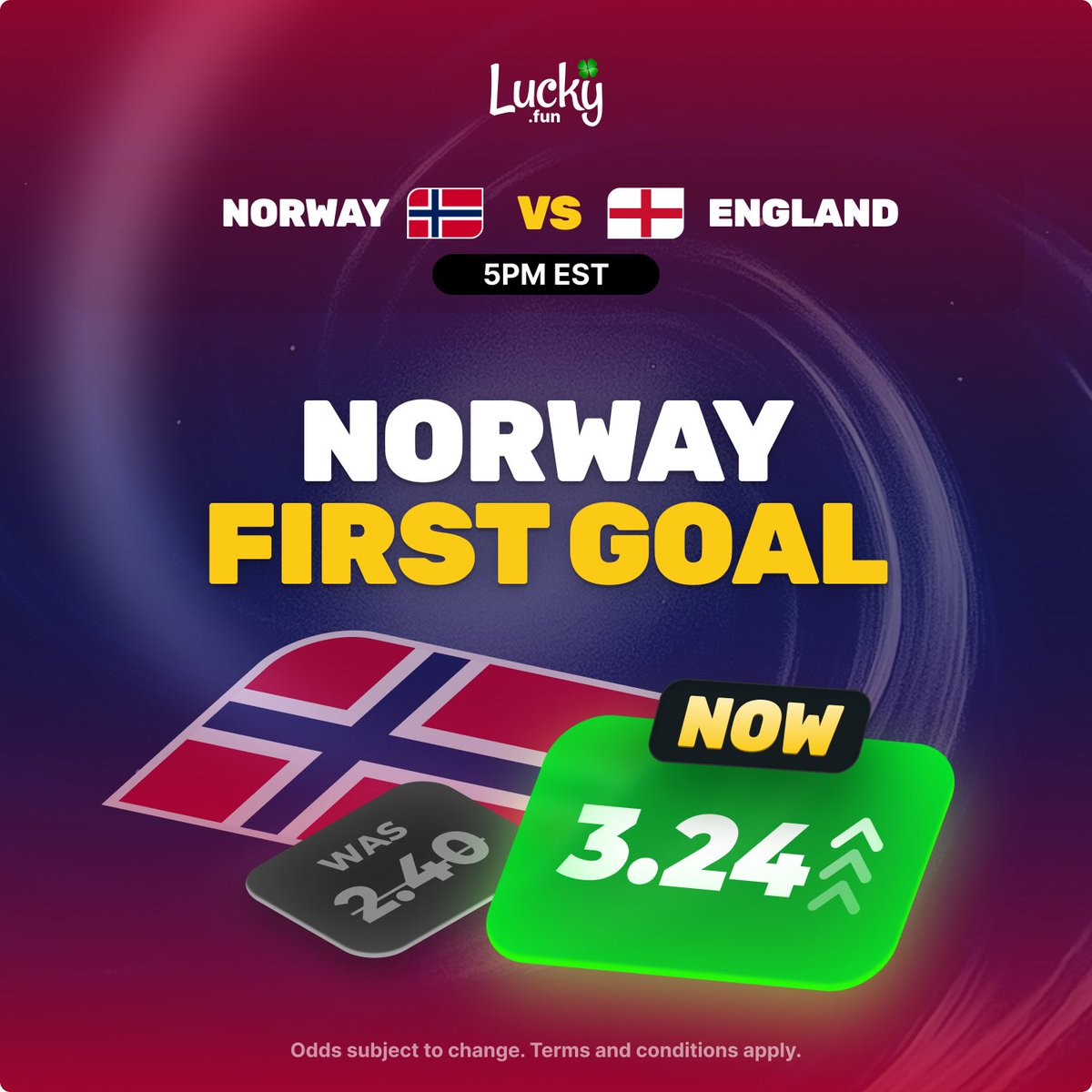 Lucky.fun | Crypto Sportsbook tweet media