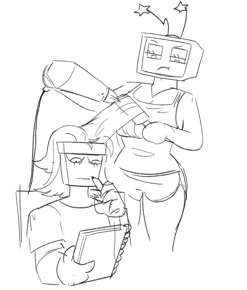 noia2depth's tweet photo. on a srs note, sketch dump while i continue working on stuff Ft. Vee, Brusha (both toon + Twisted) n Twisted Sprout 

Brusha designs by /TophatTater 
#dandysworld https://t.co/RdPJqZfTED