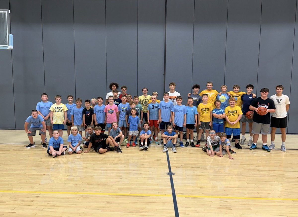 AyersvilleBBK's tweet photo. 🏀 That’s a wrap on another great basketball camp!
A huge thank you to all of the players in grades 2nd–6th who came ready to work, compete, and get better every single day. It was awesome to see the effort, enthusiasm, and teamwork throughout the camp.

Go Pilots! https://t.co/PdZ6saTkxo