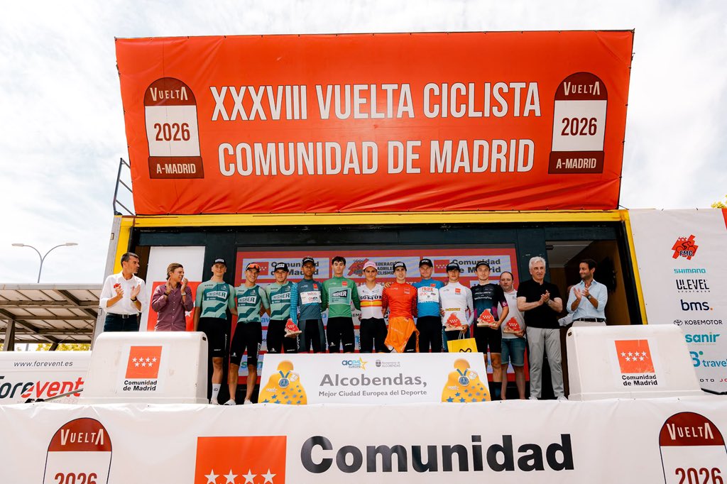 EqFinisher's tweet photo. 🤩 Una #VueltaMadridSub23 para el recuerdo

🗣️ “Me he encontrado muy bien durante la crono, la motivación de portar el maillot rojo ha jugado a mi favor. Estoy muy contento de haber podido conseguir esta victoria, aún no me lo creo” [Mario Cordero]

📲 https://t.co/KXmXOTzEPd https://t.co/pP59GRbMVS