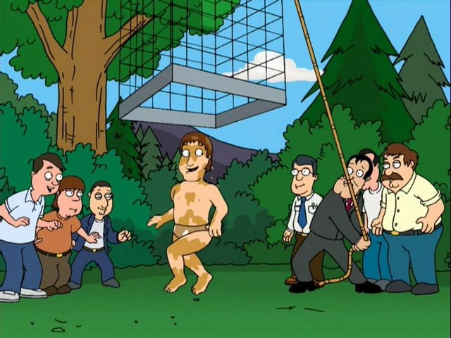 25YearsAgoLive's tweet photo. Popular Y2K show “Family Guy” returns from cancellation as season three premieres on Fox. 

The show emerges with immediate edginess with an episode, “The Thin White Line,” about Brian the Dog’s cocaine addiction. https://t.co/MkghuZlSMj