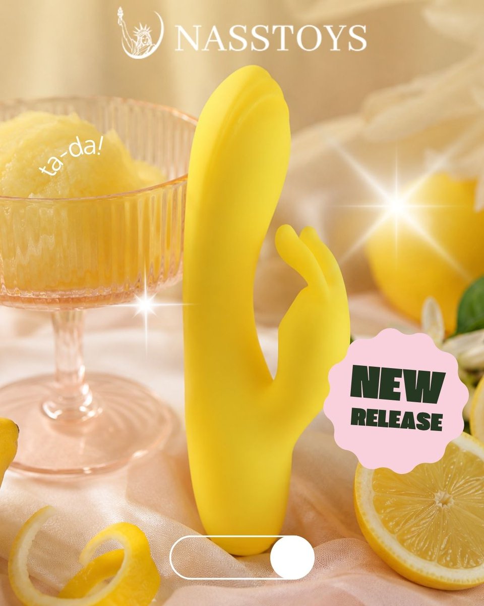 Nasstoys's tweet photo. 🍋 NEW FLAVOR JUST DROPPED! 🍋
The Sorbet Collection is getting even sweeter with the arrival of Sorbet Lemon. 
Swipe through for the reveal, then tell us: Is Lemon your new favorite Sorbet color? 💛
#Nasstoys #SorbetCollection #NewRelease #NewArrival #SwipeToReveal https://t.co/z0AKywORkl
