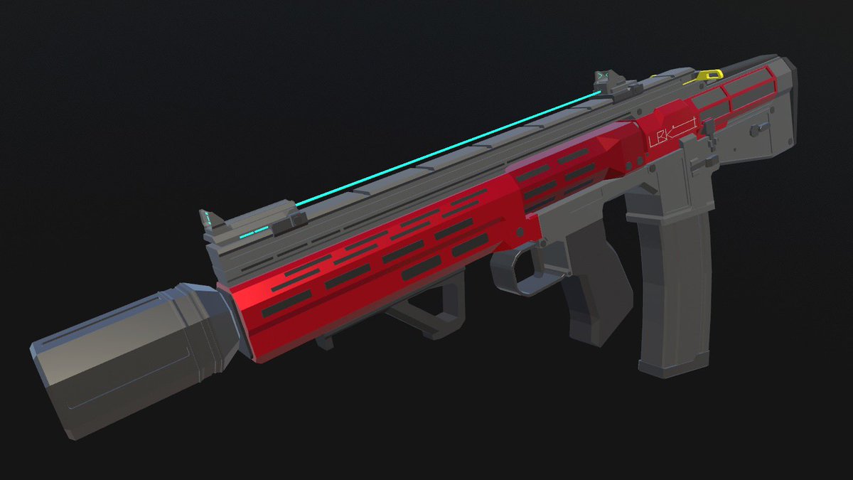 Xx7ExX's tweet photo. #gun  #3dmodeling 

LBK-4 bullpup assault rifle https://t.co/hRaejtKoNI