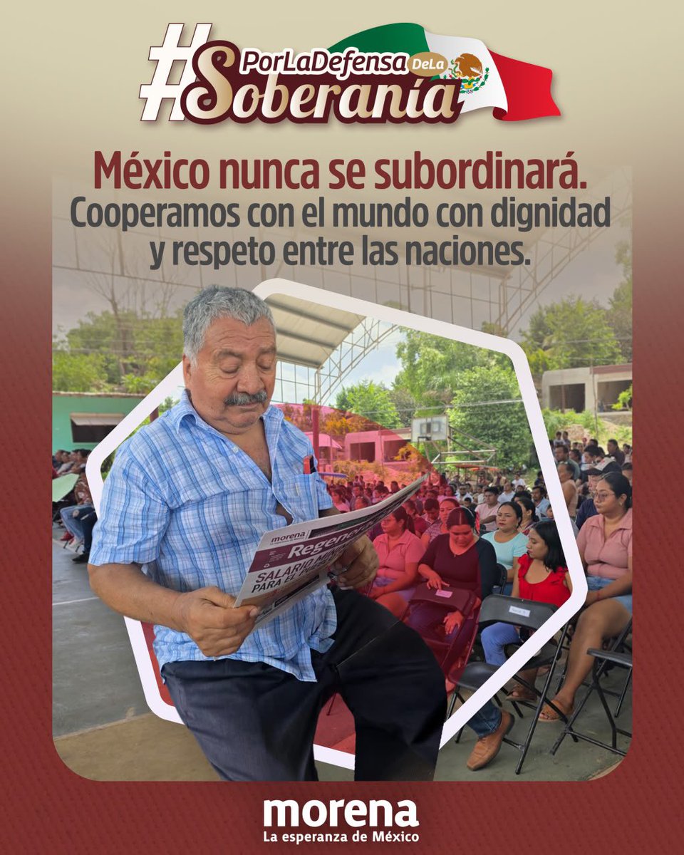 Morena tweet media