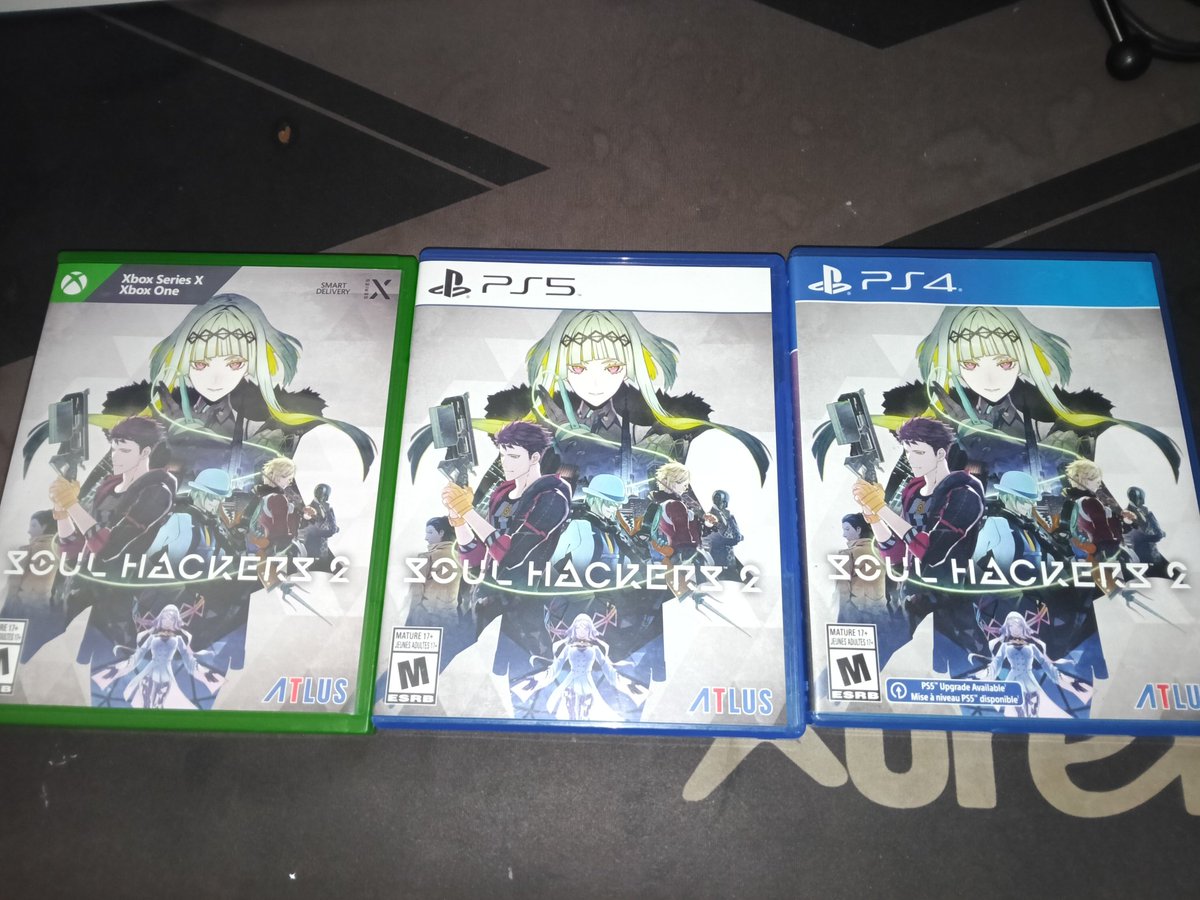 Cake_Kee_'s tweet photo. Hmm I collect all 3 of them 
 😅 I like the cards on the ps5 
And the Xbox ones 
💯😁👍
#soulhacker2 https://t.co/xz65ujSAvg