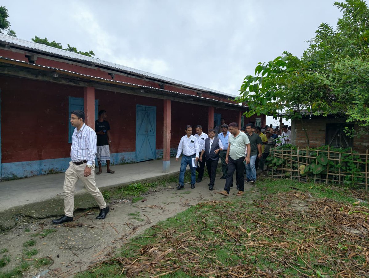 ChirangDc's tweet photo. On 11.07.2026, an Inter-Ministerial Central Team (IMCT) held a meeting at the DC office, Chirang under the Chairmanship of Hon'ble DC, Chirang to review the flood situation and undertake an on-ground assessment of the damage caused by the recent floods in the district. https://t.co/kKf25HULdI