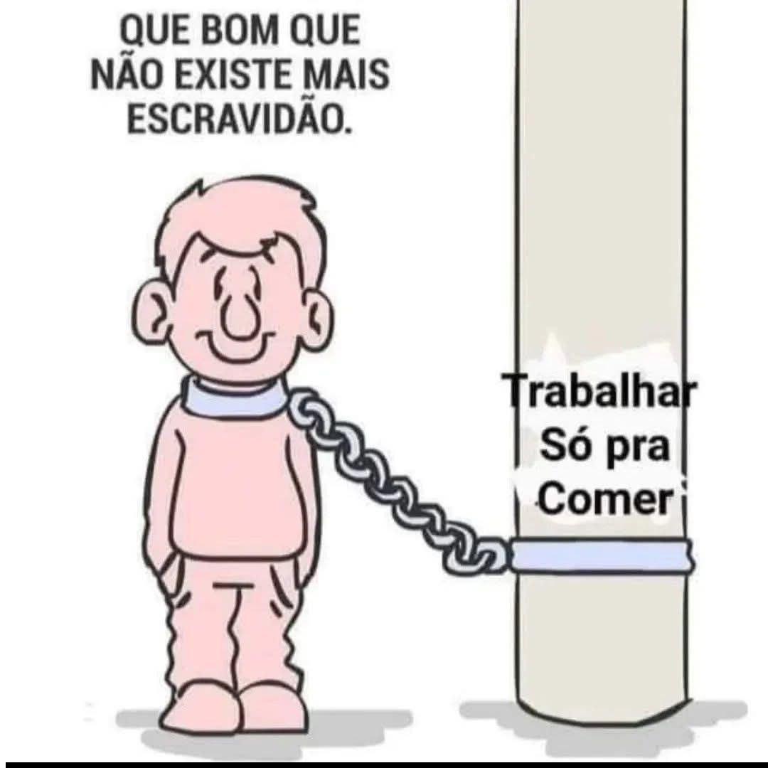 PedroPatriaGran's tweet photo. NO CAPITALISMO, A CLASSE TRABALHADORA VIVE A ESCRAVIDÃO MODERNA

Ao longo da história, os TRABALHADORES têm recebido um salário que mal dá para cobrir suas necessidades básicas. 

Por outro lado, a BURGUESIA formada pelos proprietários dos MEIOS DE PRODUÇÃO lucram com a exploração da força de trabalho de seus empregados, devolvendo sempre uma parte consideravelmente menor do que obtiveram. 

De acordo com Marx, a FORÇA DE TRABALHO é essencial para a vida, por ser a fonte da capacidade humana de inovar, transformar o ambiente e a si. 

O trabalho é a base de toda cultura e consciência pessoal. 

Sendo assim, o trabalhador assalariado, cuja força de trabalho gera a MAIS-VALIA, é sempre desfavorecido, recebendo um pagamento inferior ao valor que efetivamente produziu. 

Em contrapartida, o empregador se apropria mensalmente de uma fração significativa do valor gerado por cada um de seus empregados. 

Enquanto o trabalhador é privado de uma porção substancial de seu próprio valor, sem poder usá-lo para seu próprio crescimento, o proprietário dos meios de produção acumula riqueza e capital.

Fonte: celio.lima_