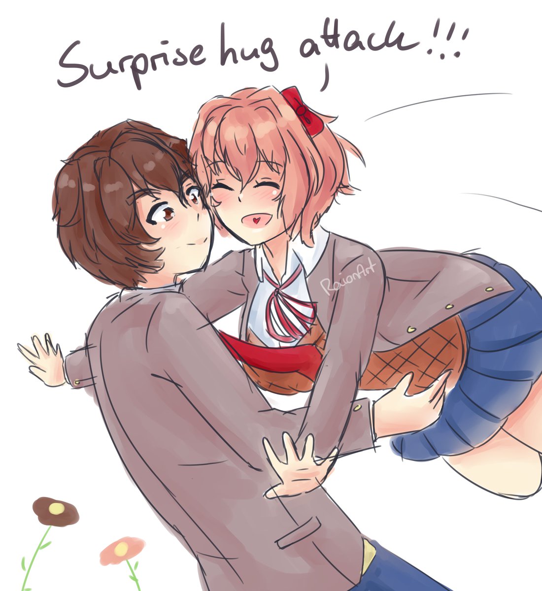 Daily Pics of MC & Sayori tweet media