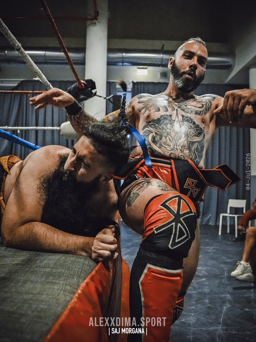 SAJWrestling's tweet photo. 🌪SAJ MORGANA: VETERANS VS NEW FRIENDS 

Il match tag di Morgana ha visto L'Orda affrontare il nuovo tag Sebastian De Witt e Tony Castano.

Sentiremo ancora parlare di questi "New Friends"?

​▶️ VOD IN USCITA PRESTO! https://t.co/EV3qHwEy9A