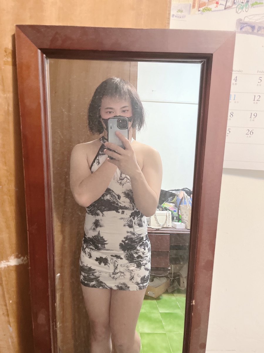 Jennybabe0803's tweet photo. 👋 #偽娘 #男の娘 #sissy #旗袍 https://t.co/4UxL0gYUhy