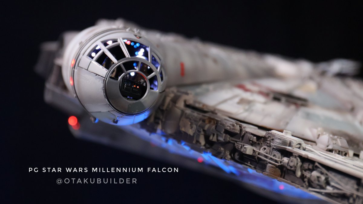 Otaku_Builder's tweet photo. 1/72 Perfect Grade Millennium Falcon!!! 2 years later...Its Finally done 🤣#perfectgrade #millenniumfalcon #starwars #YT-1300 492727ZED #evan_designs_leds https://t.co/Az0Bkn1vae