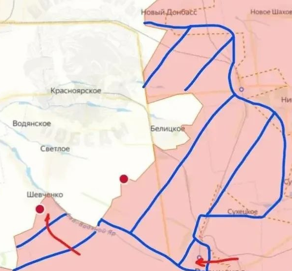 Playfra0's tweet photo. Russian source https://t.co/G44ewp2Rek writes about operational information, the front, and specifically about Russian lies at the higher and lower levels.

Kherson—mostly quiet, still threat of a Ukrainian landing on the Kinburn spit.

Stepnohirsk—Ukrainian advancements somewhat slowed down; the Russians weren't able to recapture lost positions. Now they're conducting small attacks to pin Ukrainian forces.

Huljajpole—the Russians are preparing to restart offensive operations soon, likely regrouping now.

Oleksandrivka—the areas in blue in their picture (#1) are under Ukrainian control according to their information from the field. 

Novopavlivka—the areas in blue in their picture (#2) are under Ukrainian control according to their information from the field.

Dobropillia—the areas in blue in their picture (#3) are under Ukrainian control according to their information from the field.

Lyman—the city is likely not captured by the Russians

Kupyansk - Russians pressure but don't control any part of the city. Some infiltrators enter without success in consolidating.

In conclusion, just another proof of how stupidly false Russian lies can be.
And as always, more proof of why never to believe flags.