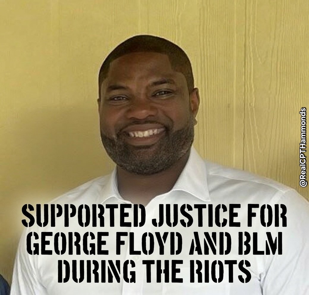 EagerForTheEnd's tweet photo. @WPLGLocal10 🚨Byron Donalds (Running for the Republican nomination for Governor in FL) was a Democrat until switching to the Republican Party in 2010, riding the Tea Party popularity wave.  But, then he publicly supported  "Justice for George Floyd" in 2020 during the BLM's violent uprising. https://t.co/kVwSpzWYcx