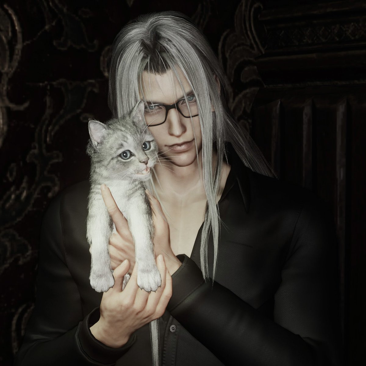 cIoudgf's tweet photo. the kittiest ff7 characters ever https://t.co/Z00LEBpVKW
