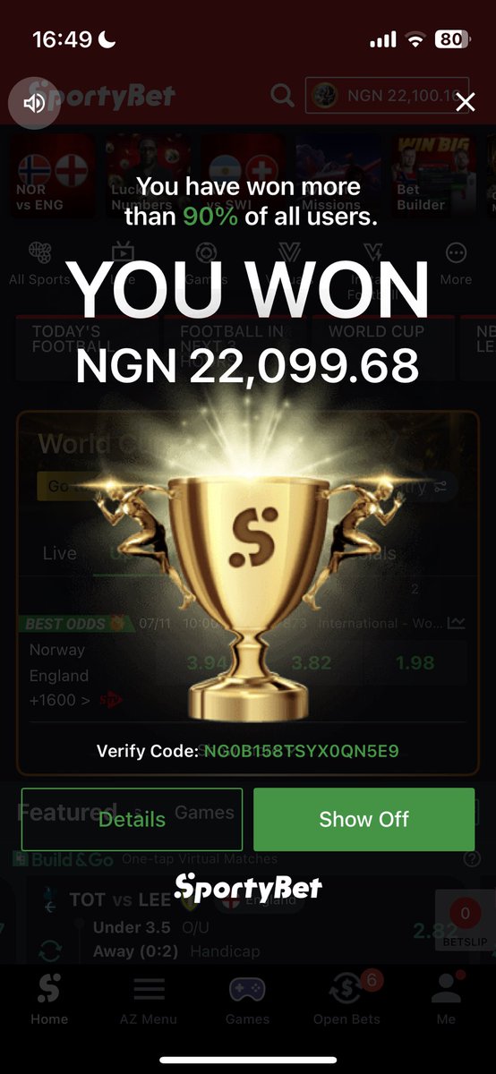JONERO10's tweet photo. Double Boom 💥 

Congratulations Winners 
🏆 🏆 🏆 🏆 🏆 🏆 
🎉🎉🎉🎉🎉🎉 https://t.co/jQHDc47TQH