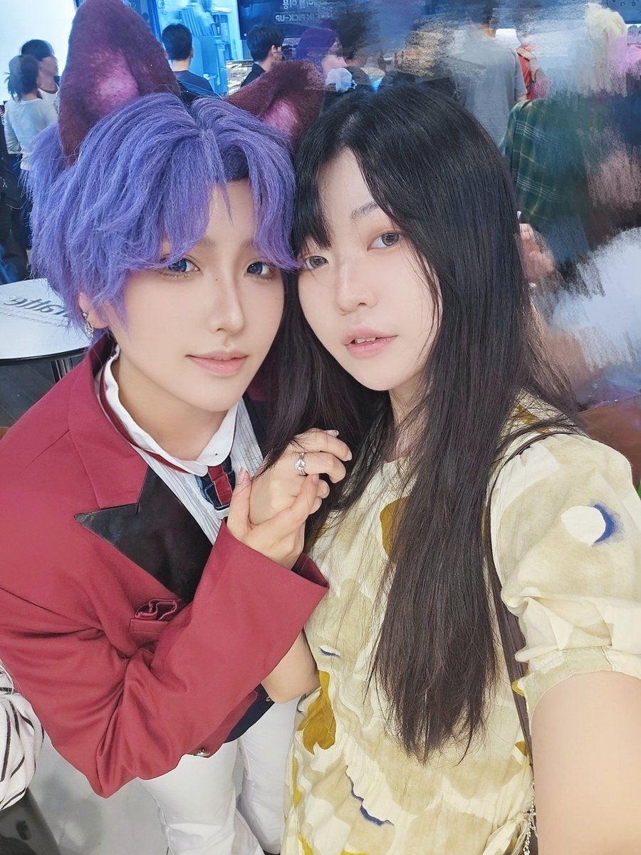 NEN_0727's tweet photo. 미라 언니랑 투샷도✌️ 아 너무 좋당 https://t.co/IMt5fpWcHg