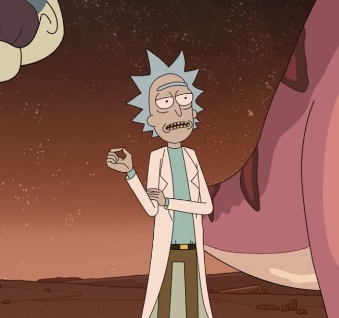 1stellanova's tweet photo. Rick is the most adorable old grump in the universe 🥺😣 https://t.co/oAAjAmnesp