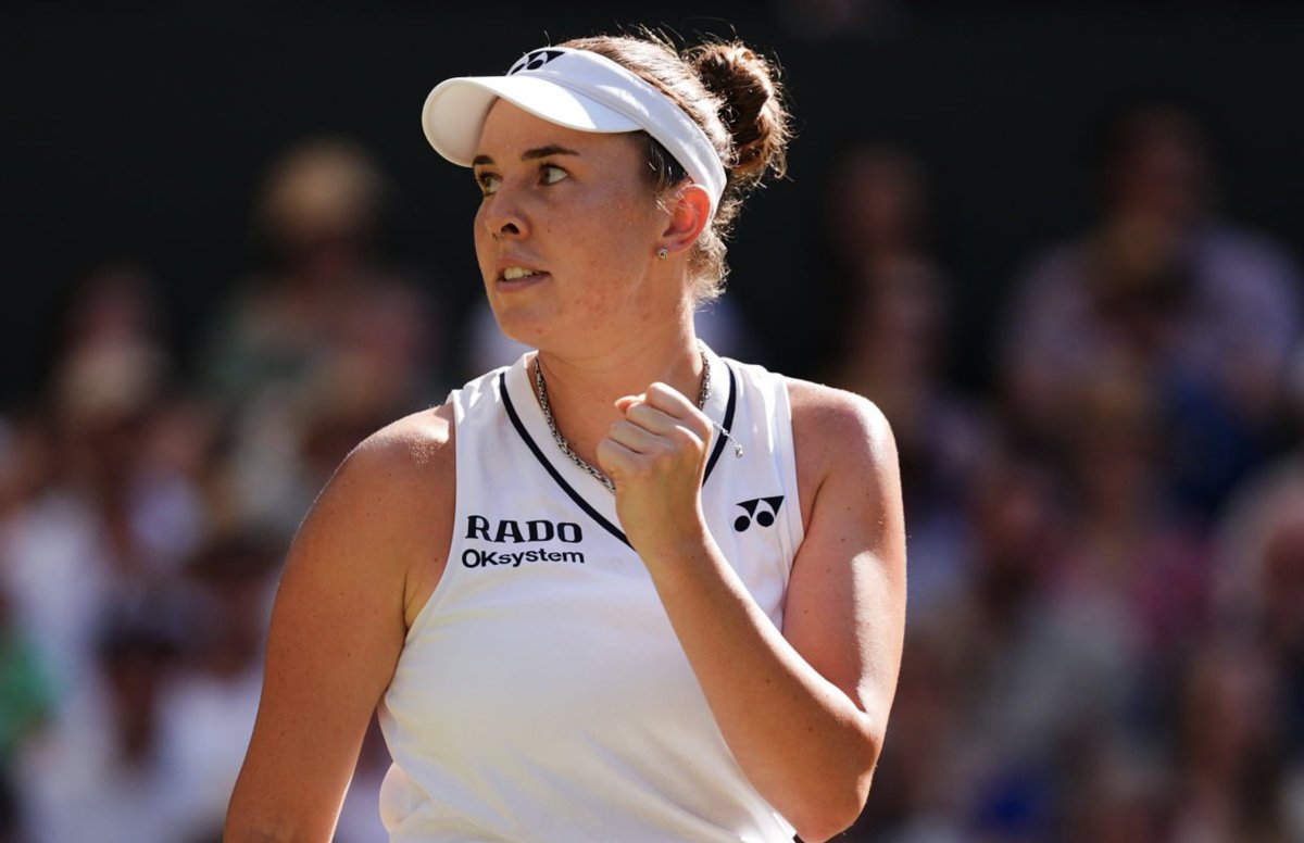 josemorgado's tweet photo. 21 year old Linda Noskova wins her first Grand Slam title at #Wimbledon after beating Karolina Muchova in an epic final 6-2, 5-7, 6-3.

Saved a MP a week ago in R3 (vs. Cirstea) and didn't lose another set till leading the final 6-2, 5-2 and dropping that one.

Incredible 3rd set https://t.co/USOJ0O0PVh