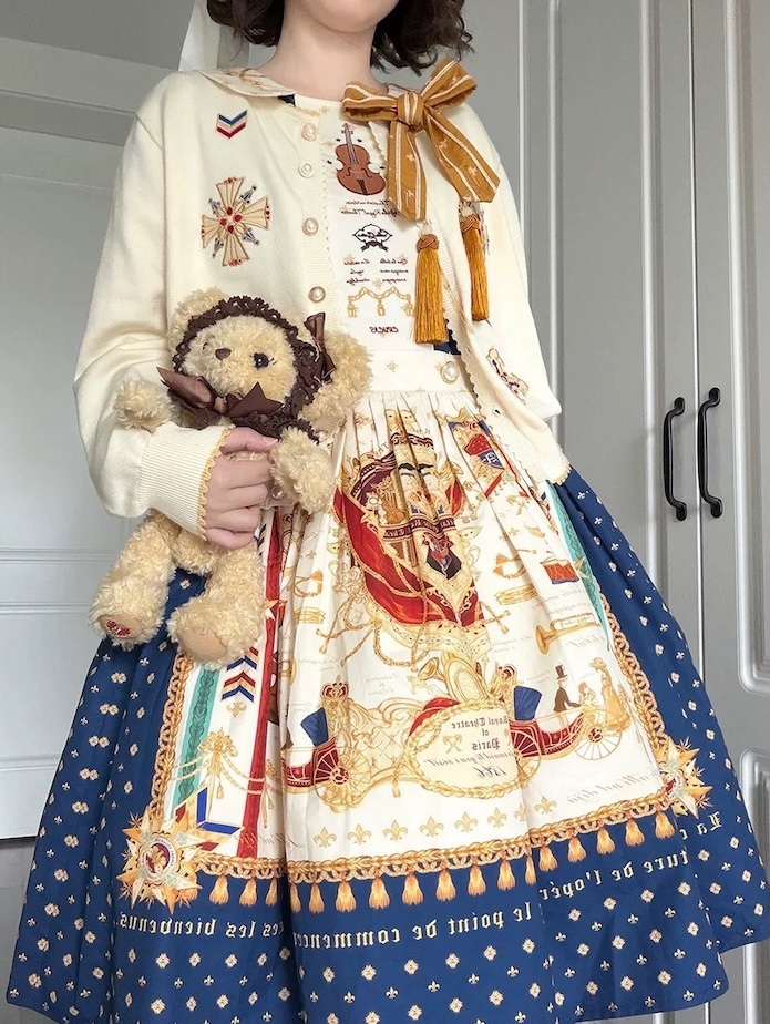 clobbaonline's tweet photo. Crucis Ouverture de l'Opera Blouse Cardigan Skirt JSK and OP Reservation(2 Colours)
https://t.co/6r6fqt8OWc https://t.co/yNk5Fdilq5