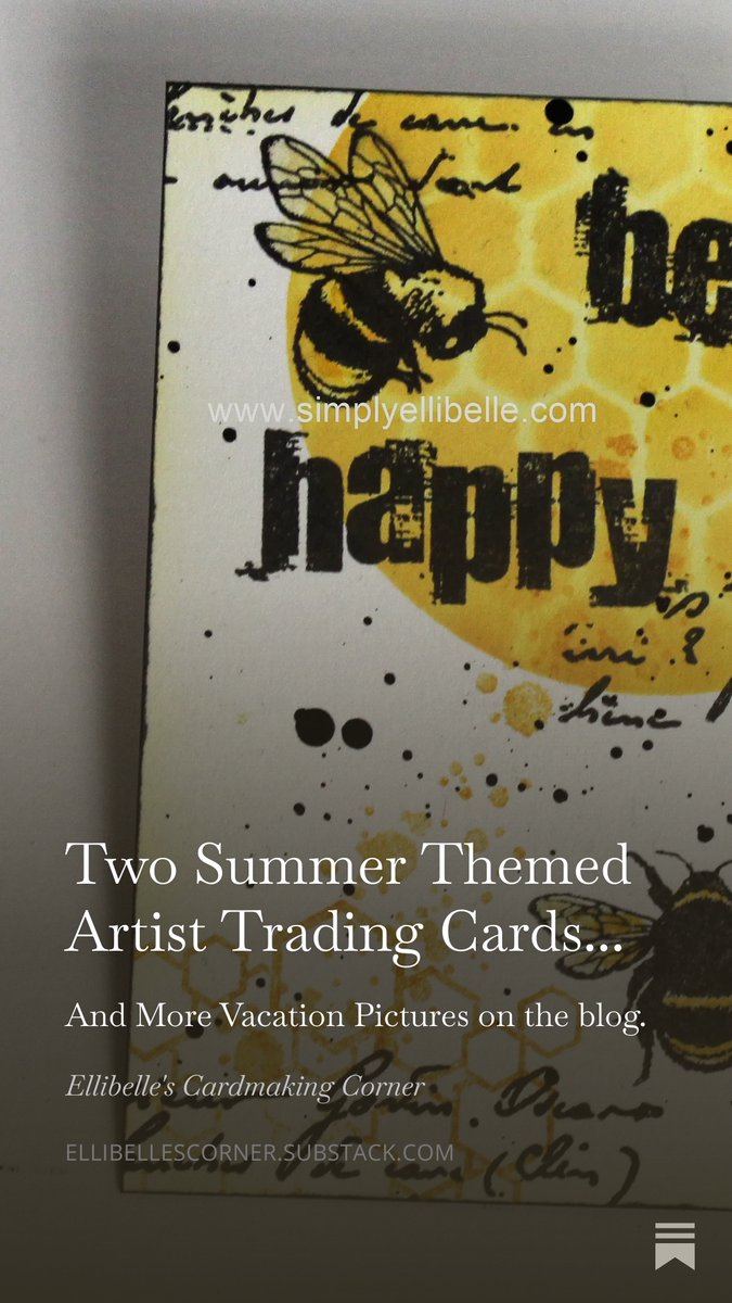 ellibelle76's tweet photo. Two Summer Themed Artist Trading Cards... https://t.co/6f1fBKEFUc #cardmaking #visibleimage #artisttradingcard https://t.co/ULMphEA70o