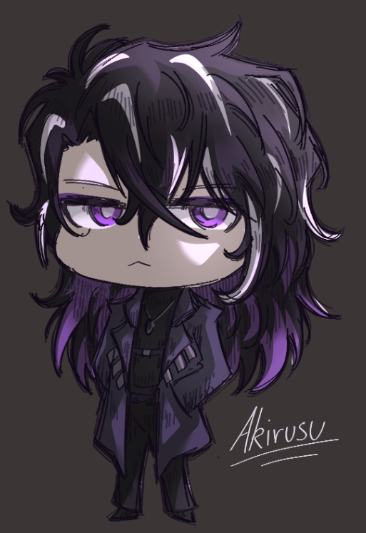 AkirusuN's tweet photo. To commemorate my return to the Date with Death games after being roped in by the 2nd game, I've made a bunch of lil chibi drawings too. I love the reapers and I love their world, and also have a bit of a sneak peak at my version of reaper 0213.

#ADWD #adatewithdeath https://t.co/dDWCKpWO6r