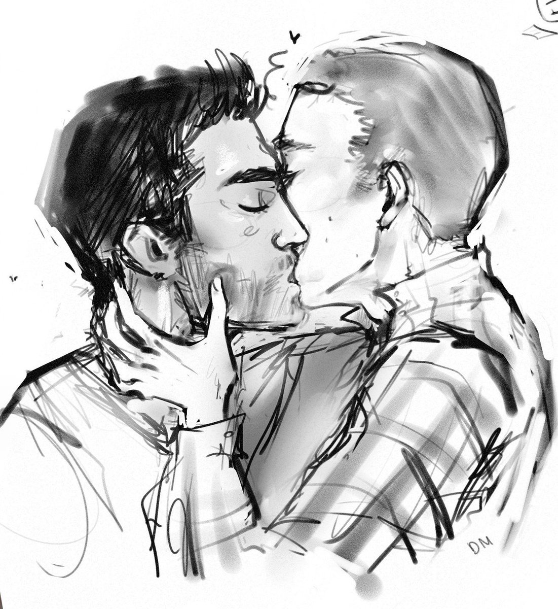 Desari_Morgan's tweet photo. I finally watched this show to draw fanart 💕
#Teenwolf #Sterek https://t.co/MnlxQWGzwH