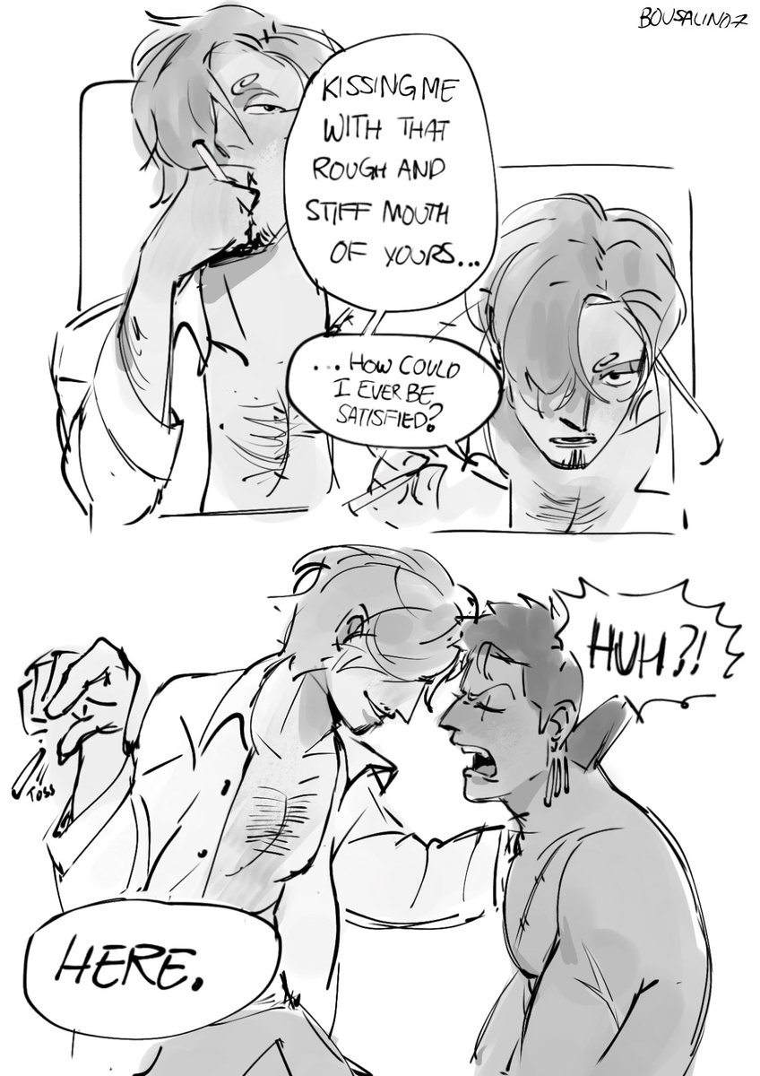 bousalino7's tweet photo. This is my first attempt at making comic, its pretty rough (esp the dialogue and pacing) but I had fun with the proses~
#zosan https://t.co/PLumnkz1EQ