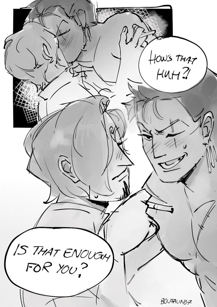bousalino7's tweet photo. This is my first attempt at making comic, its pretty rough (esp the dialogue and pacing) but I had fun with the proses~
#zosan https://t.co/PLumnkz1EQ