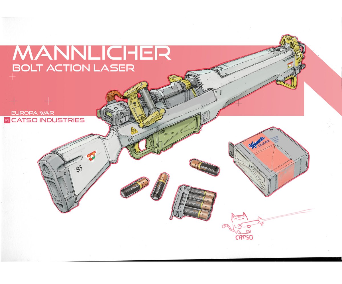 Nobbie_OCs's tweet photo. Bolt Action Laser Rifle

By @PatsoCatso https://t.co/EfY2DT2uey