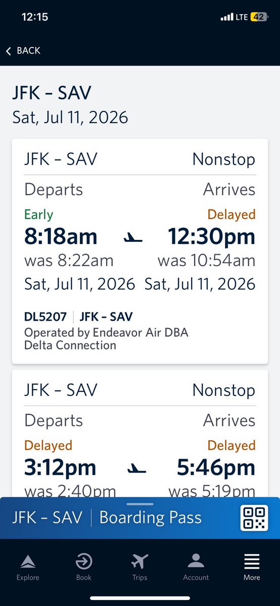 ltlmscantbwrong's tweet photo. @Delta Can you let us know the reason for STILL no gate?
This plane touched down at 10:58am and we are still sitting on tarmac. #whatishappening #GetMeOffThePlane
@SecDuffy https://t.co/0vIFCfGfEw