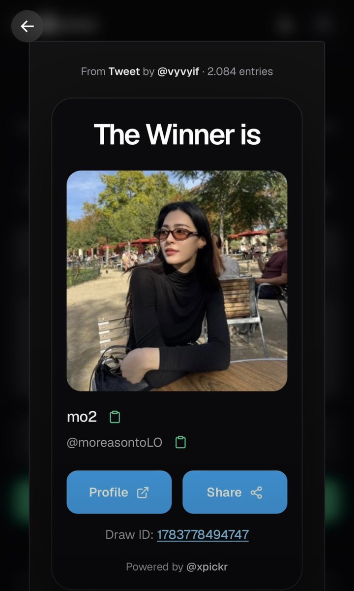 vyvyif's tweet photo. Chúc mừng 02 bạn dưới đây trúng Ga của mình nha 😍
🃏giải nhất: 500k @moreasontoLO
🎴giải nhì: 300k @KwongKwong22_6 
2 bạn inbox stk để mình ck 
Cảm ơn các bạn đã ủng hộ Ga của mình và sẽ fl từ từ trả các bạn.

#LingOrm #หลิงออม https://t.co/91x22O4WLl