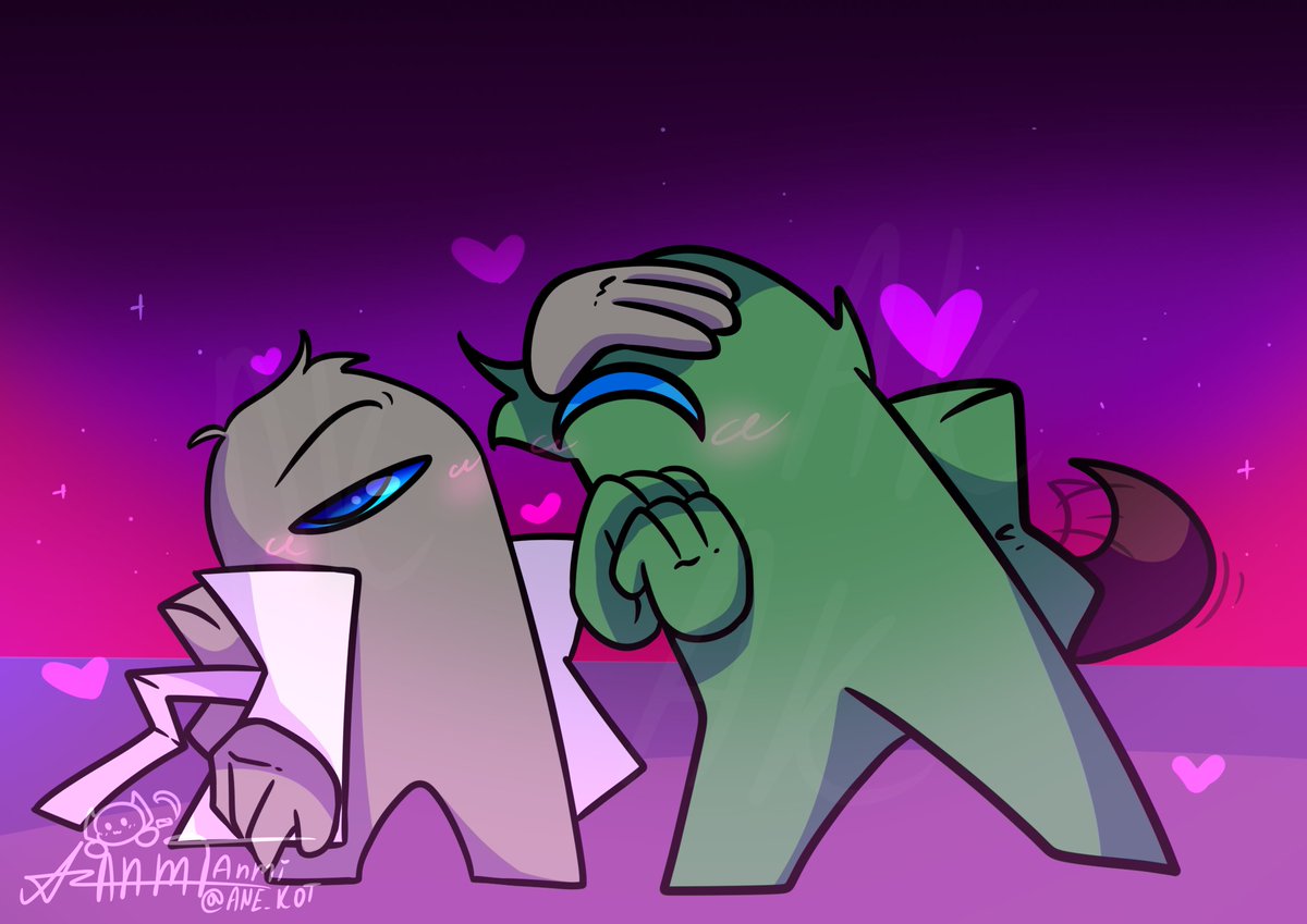 ANE_KOT's tweet photo. #amongus #rodamrixfanart #Fortgreen #Tan #FortgreenTan
☺️❤️❤️ https://t.co/IKgttXyWA7