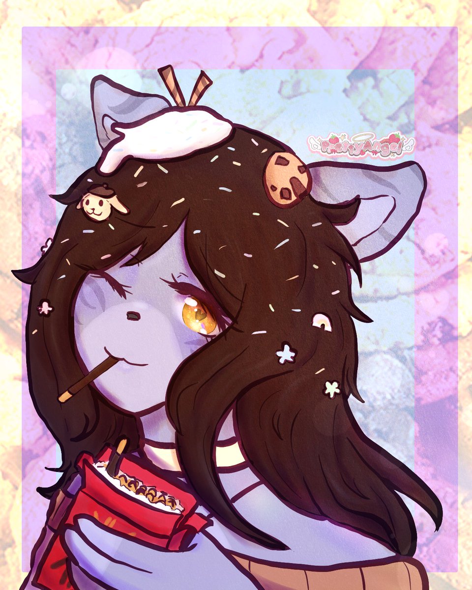 PrettyAngelVT's tweet photo. Art fight attacks so far!
Characters belong to:
CandyArtxie 
SceneJellybean 
And @SPHOMX 
Go team mystery!!!
I've been having so much fun experimenting this year❤️🪽🌈 https://t.co/whPNV4erCC