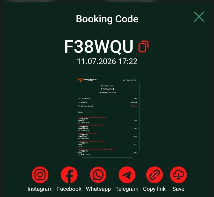 Njpredicts's tweet photo. Check out this SHARP 5 ODDS on BETKADIO 
 
BETKADIO CODE 👉 F38WQU 

Register and play 👉 https://t.co/azWasR8Jxg 

Free bonus waiting for you ☺️🎊🎊 https://t.co/jOEWL1nfQS